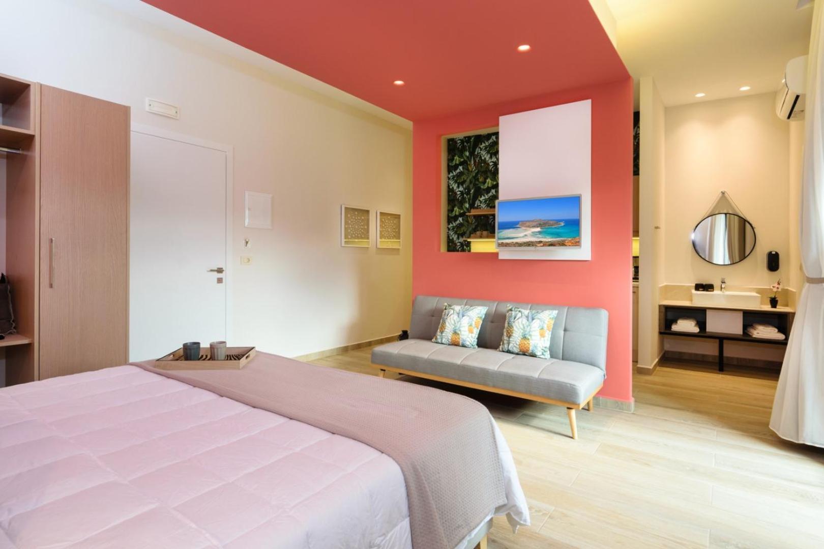 Iliana Apartments Falasarna Bagian luar foto